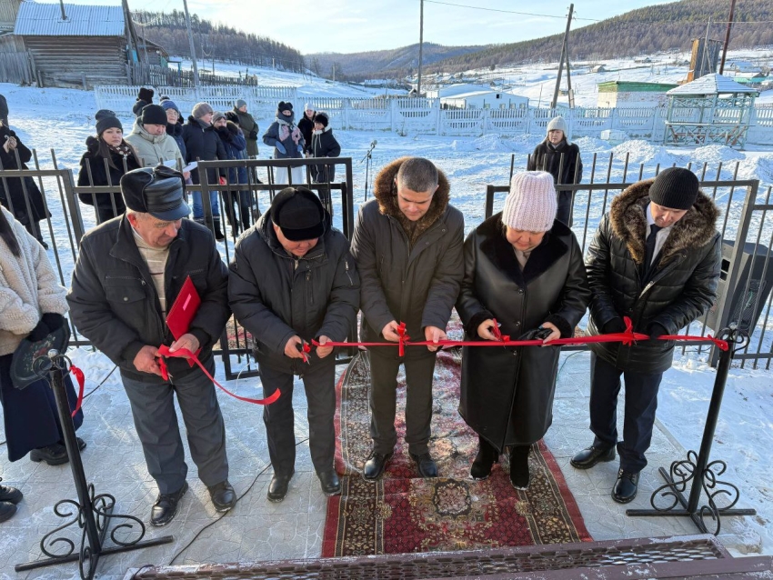 Новый ФАП открыли в селе Ара-Иля Дульдургинского района